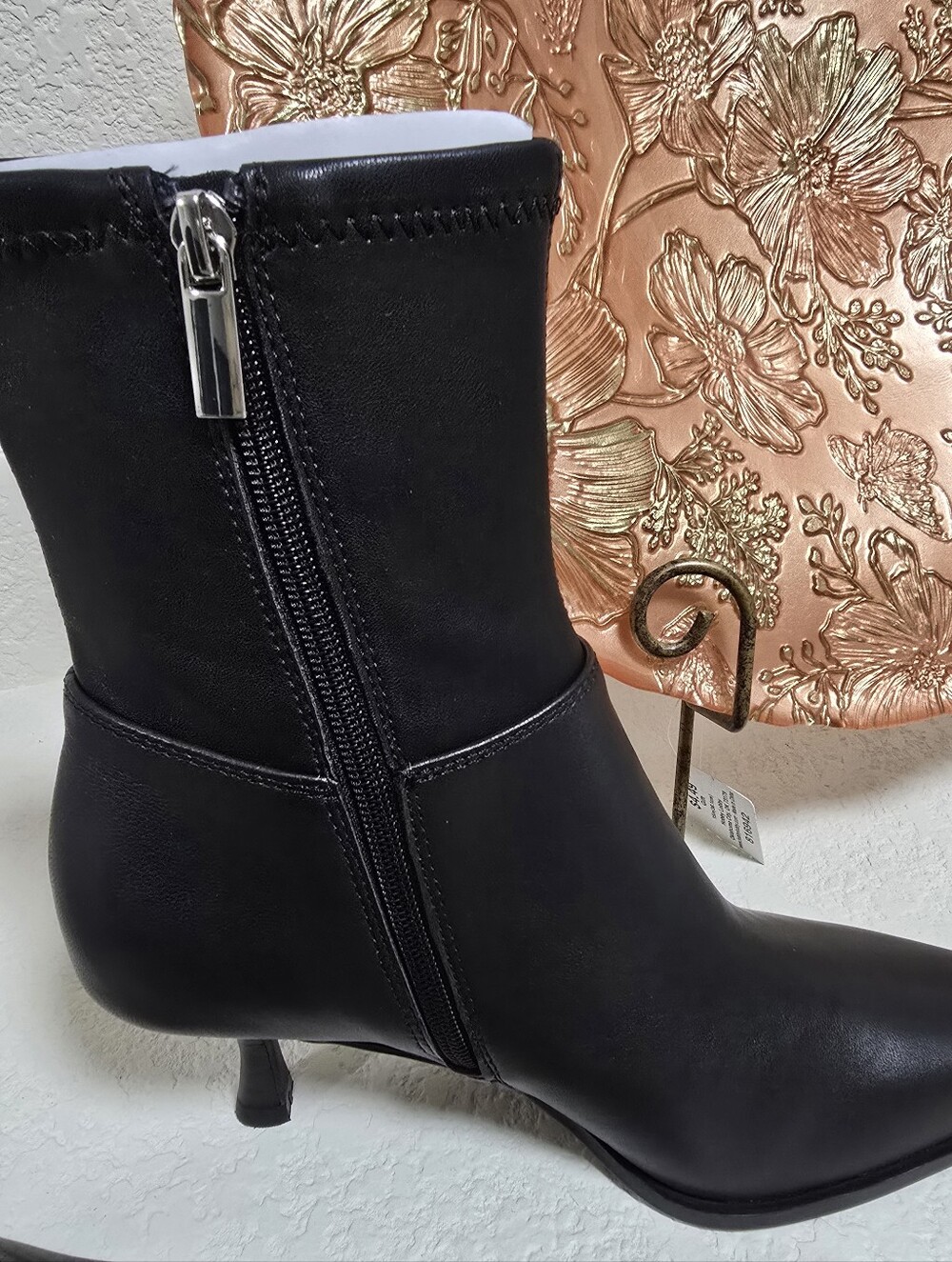 Steve Madden Stasia Boot in Black Ankle Boots